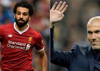 زيدان يؤيد ضم محمد صلاح لخلافة بنزيما
