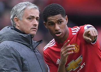 محمد صلاح يثير الخلاف بين مورينيو وراشفورد