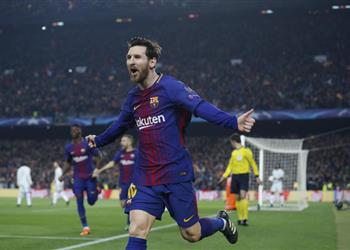 رقم قياسي جديد لميسي في دوري الأبطال