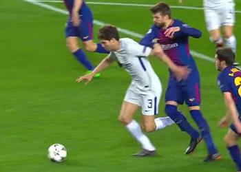 فيديو ماركا تحسم الجدل حول ركلة جزاء تشيلسي غير المحتسبة أمام برشلونة