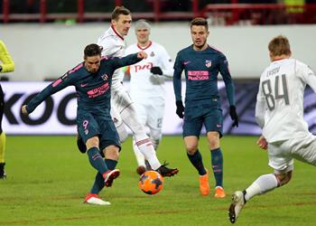 بالفيديو أتلتيكو مدريد يسحق لوكوموتيف موسكو بخماسية