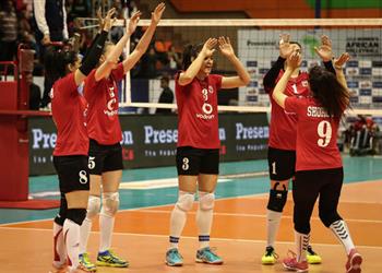 سيدات الأهلي بطلات إفريقيا في الكرة الطائرة للمرة التاسعة في التاريخ