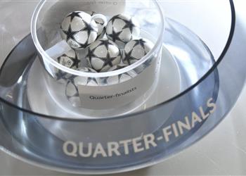 نتائج قرعة دور الـ8 لدوري أبطال أوروبا مواجهة نارية لمحمد صلاح ومتوازنة لبرشلونة