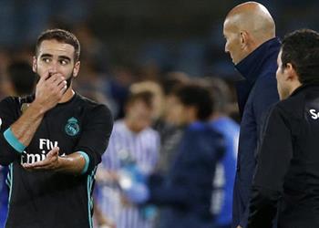 كارفاخال زيدان باق في ريال مدريد