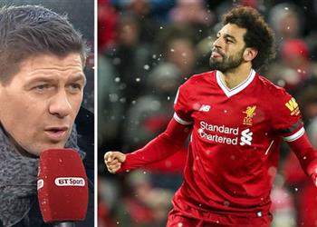 جيرارد عن محمد صلاح نشهد بداية أسطورة ويستحق الإشادة