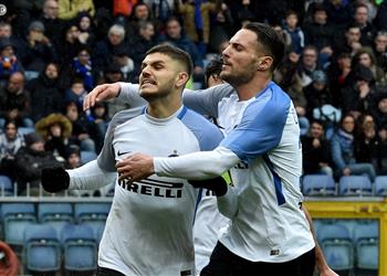 فيديو على طريقة محمد صلاح إيكاردي يسجل سوبر هاتريك في فوز إنتر على سامبدوريا