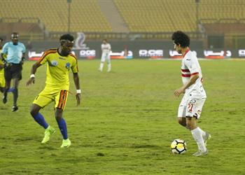 أحمد مدبولي يسجل أول أهدافه الإفريقية مع الزمالك