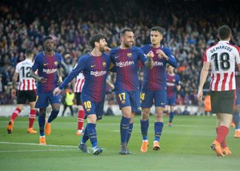 بعد تعثر أتلتيكو مدريد كم نقطة يحتاجها برشلونة للفوز بلقب الليجا