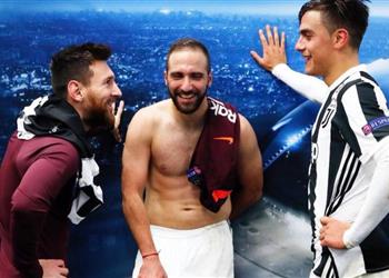 هيجوايين يكشف عن طبيعة علاقته بميسي وينصح ديبالا