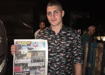 فيراتي يطرق أبواب برشلونة