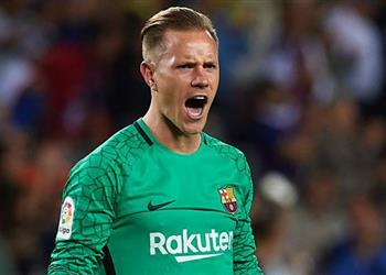 تير شتيجن يثير القلق في برشلونة