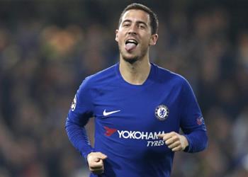 هازارد يمكنني اللعب كظهير أيسر من أجل كونتي