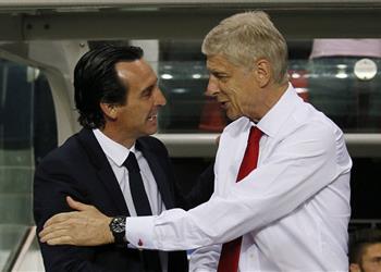 فينجر يكشف موقفه من رحيل إيمري عن باريس سان جيرمان