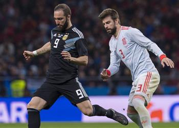 الإصابة تضرب نجم برشلونة في مباراة الأرجنتين وإسبانيا