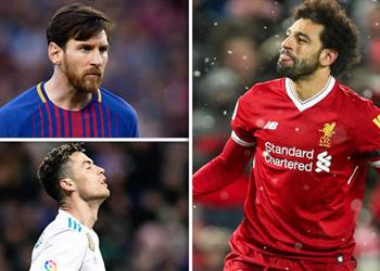 أسطورة ليفربول محمد صلاح في مستوى ميسي ورونالدو