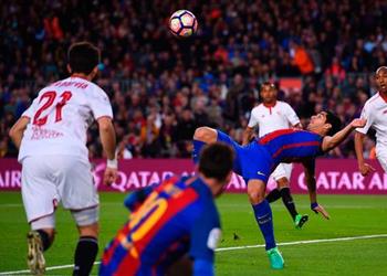 قطار برشلونة يخشى مفاجآت إشبيلية في الليجا