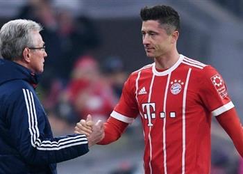 هاينكس يستبعد رحيل ليفاندوفسكي إلى ريال مدريد