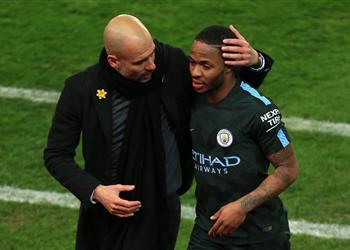 جوارديولا ي ثير الشكوك حول مستقبل سترلينج مع مانشستر سيتي