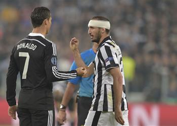 كيليني يوضح طريقة إيقاف رونالدو في مباراة ريال مدريد ويوفنتوس