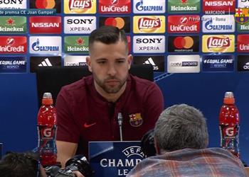 ألبا هدفنا تكرار السداسية أمام روما وأتمنى هزيمة ريال مدريد