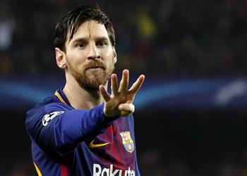 برشلونة يتخذ قرار ا بشأن ميسي قبل مواجهة روما