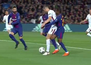 فيديو ماركا توضح مدى صحة ركلة جزاء روما غير المحتسبة أمام برشلونة
