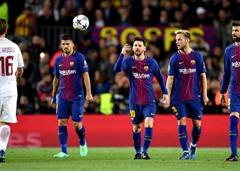 فيديو الأهداف العكسية تقرب برشلونة من نصف نهائي الأبطال