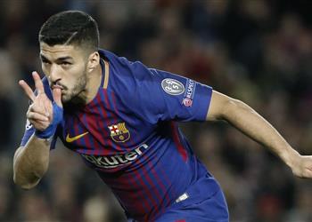 فيديو لأول مرة م نذ 392 سواريز ي سجل في دوري الأبطال