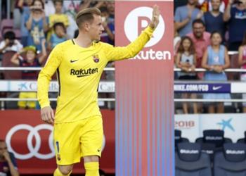 تير شتيجن الفوز على روما خطوة للأمام