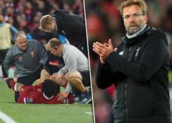 كلوب يتكتم على إصابة محمد صلاح ويثير الغموض حول موقفه