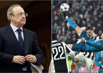 ماركا ت كذب صحافة كتالونيا بشأن احتفال بيريز بهدف رونالدو أمام يوفنتوس