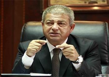 وزير الرياضة يبحث مع أبوريدة وعبدالعزيز آخر استعدادات البطولة العربية