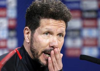 سيميوني لاعبو ريال مدريد أفضل من برشلونة وباريس سان جيرمان