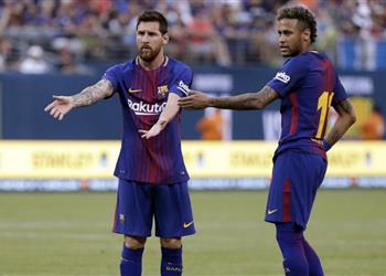 صحيفة تكشف سر تغريدة نيمار الغامضة حول لقائه بميسي