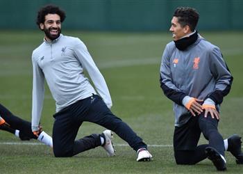 صور محمد صلاح يعود لتدريبات ليفربول قبل مواجهة مانشستر سيتي