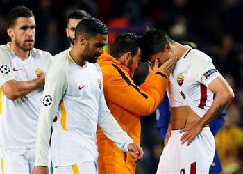 برشلونة يخشى كبرياء روما بدوري الأبطال