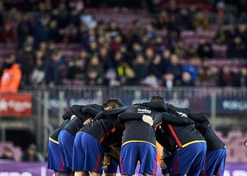 برشلونة يعلق على توديع دوري الأبطال
