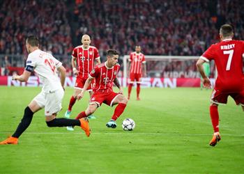 فيديو بايرن ميونخ ينهي مغامرة إشبيلية بدوري الأبطال ويحجز مقعده بنصف النهائي