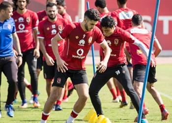 مران الأهلي انتظام سعد سمير وثنائي الفريق يواصل التأهيل