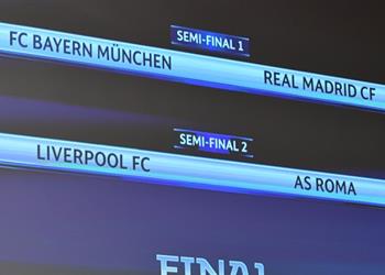 مواعيد مباريات نصف نهائي دوري ابطال اوروبا الذهاب والاياب