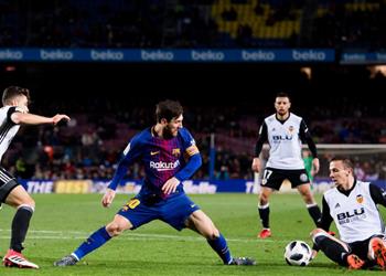 قطار برشلونة يخشى مفاجآت فالنسيا في الليجا