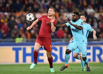 كارثة روما تهدد تواجد أومتيتي في مونديال روسيا