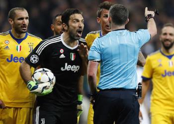 بوفون ركلة جزاء ريال مدريد لم أقل إنها غير صحيحة