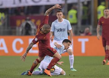 التعادل السلبي يحسم ديربي العاصمة بين روما ولاتسيو