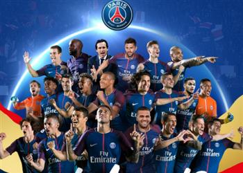 بالفيديو باريس سان جيرمان يسحق موناكو بسباعية ويتوج بطلا للدوري الفرنسي