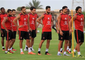 مران الأهلي عودة محارب وظهور القميص الجديد للفريق