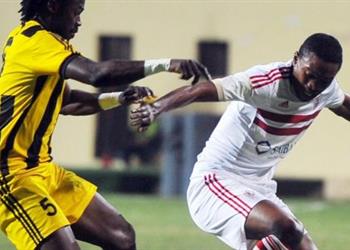 الشوط الأول كابونجو يحرم الزمالك من التقدم على المقاولون