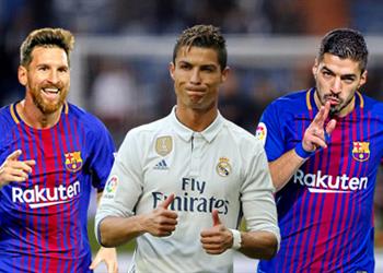 ترتيب هدافي الدوري الإسباني بعد هدف رونالدو في أتلتيك بيلباو