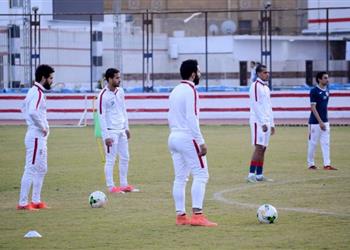 مران الزمالك تدريبات بدنية قوية للاعبين وجلسات خاصة مع ثلاثي الفريق