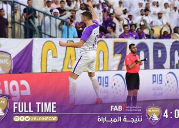 حسين الشحات يشارك في حسم العين للقب دوري الخليج العربي